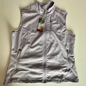 33,000ft Vest Women's XL Lilac Waterproof Breathable Soft-Shell Bike Run Hike
